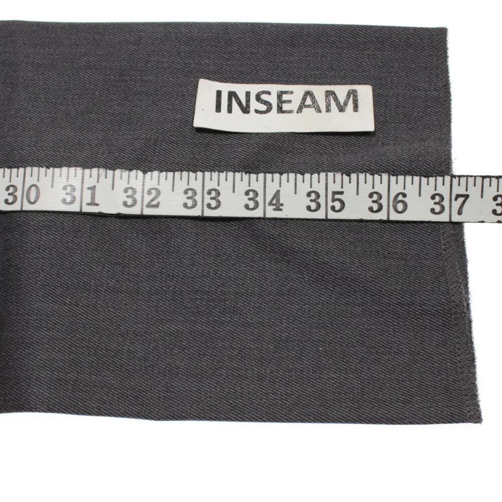 PT Torino NWT Dress Pants Size 48 (US 32) Slim Fit in Dark Gray Wool Blend